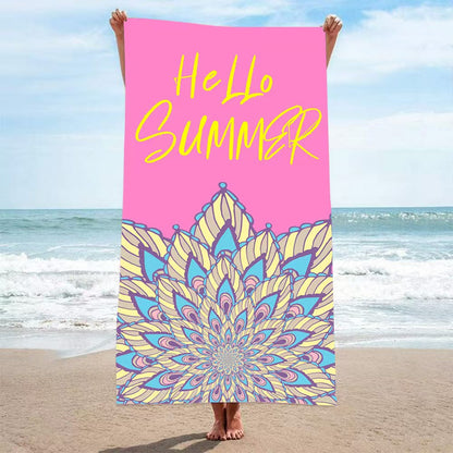 Damen Strandtuch mit kreativem Golfthema Brehn