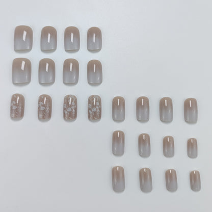 Elegante Ombre Acrylnagelverlängerungen Brehn 1789915886