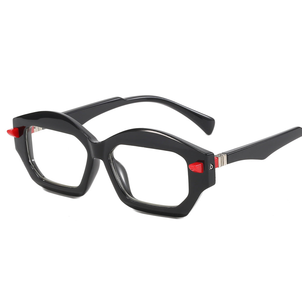 Damen Modernistische Sonnenbrille mit auffälligem Rahmen Brehn