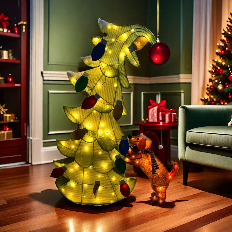 Festliches Dekoratives Weihnachtsbaum Set