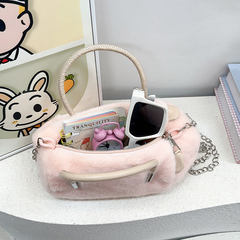 Plüsch Handtasche mit Tierischem Design Brehn