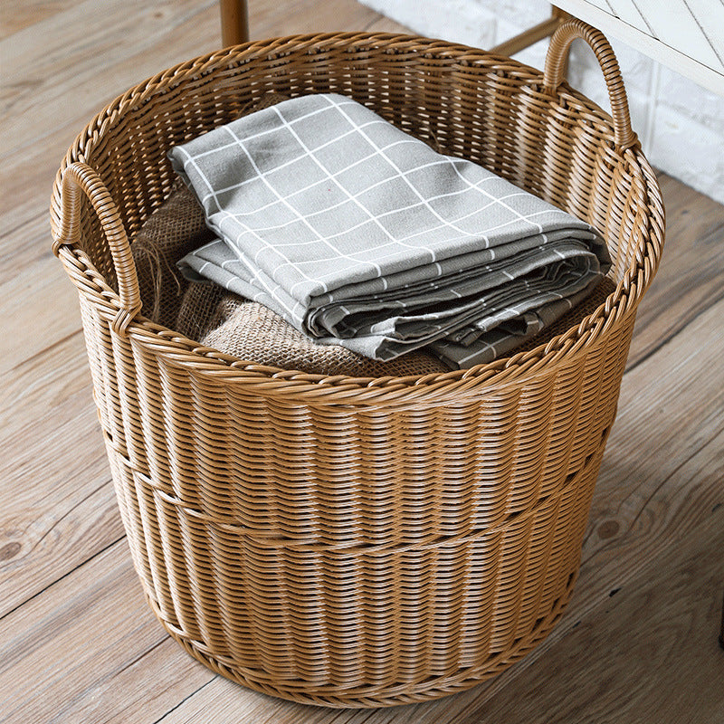 Unisex Großer Aufbewahrungskorb aus geflochtenem Material Brehn