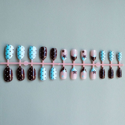 Künstlerisches Star Akzent Nagelkunst Set