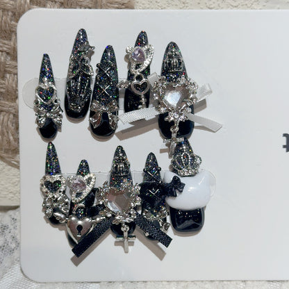 Glamouröse Nagelkunst Verlängerungen