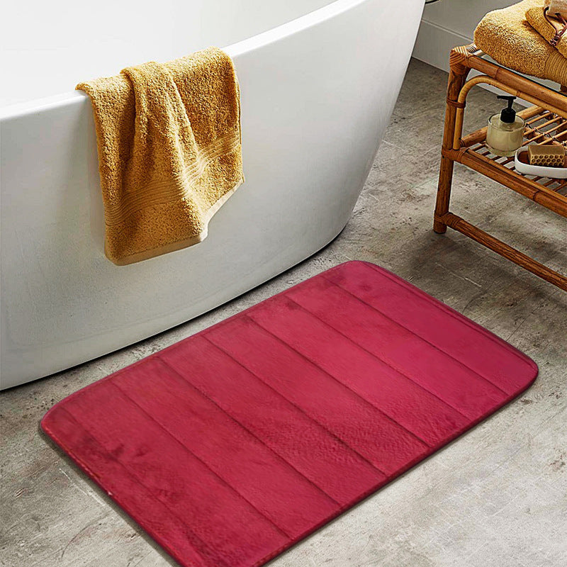 Weicher Plush-Badezimmerteppich Brehn