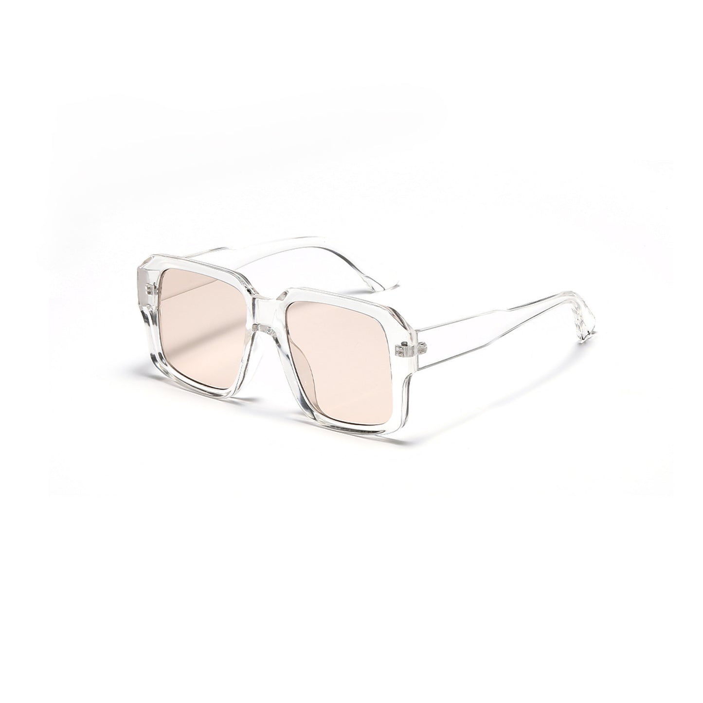 Damen modische quadratische Sonnenbrille im modernen Schildpatt-Design Brehn