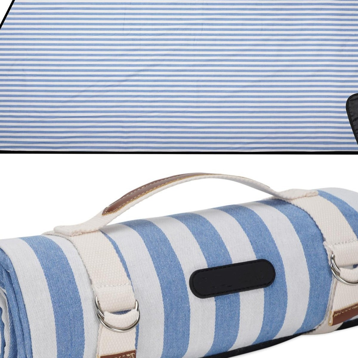Unisex Picknickdecke mit wasserabweisender Unterseite und Tragegriff Brehn