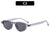 Vintage-inspirierte winkelförmige Sonnenbrille