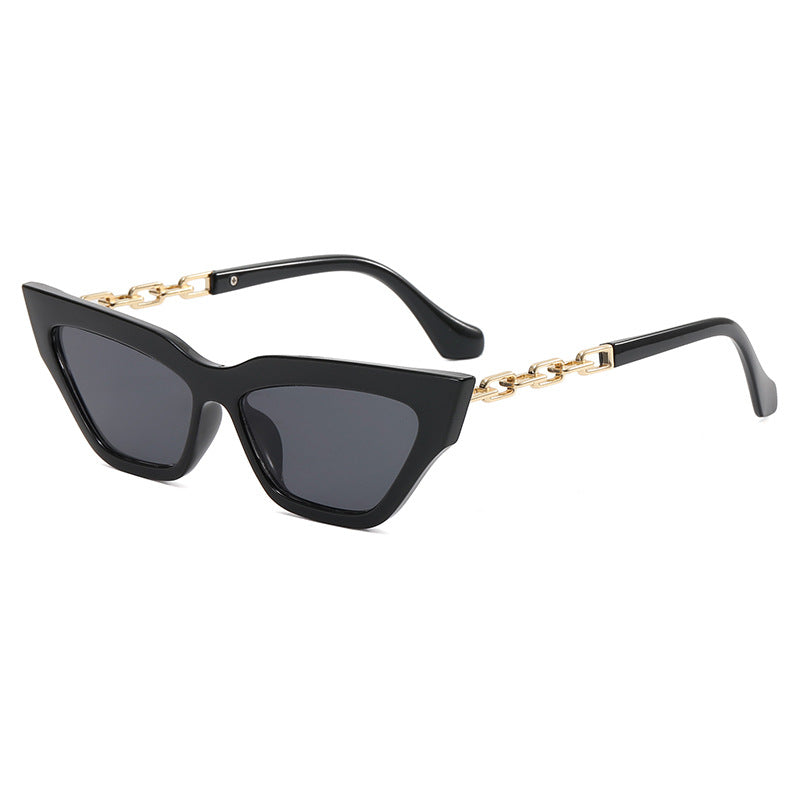 Damen Trendige Sonnenbrille mit exklusiven Kettendetails Brehn