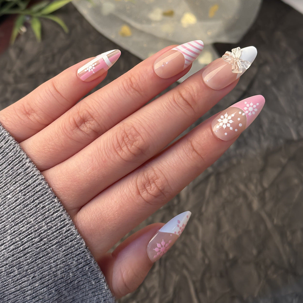 Elegantes Press-On-Nagelkunst-Set Brehn