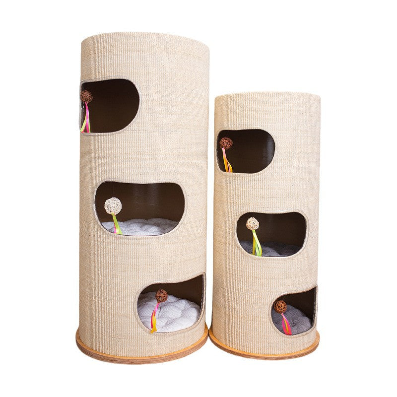 Hochwertiger Katzenbaum mit Spielstation Brehn