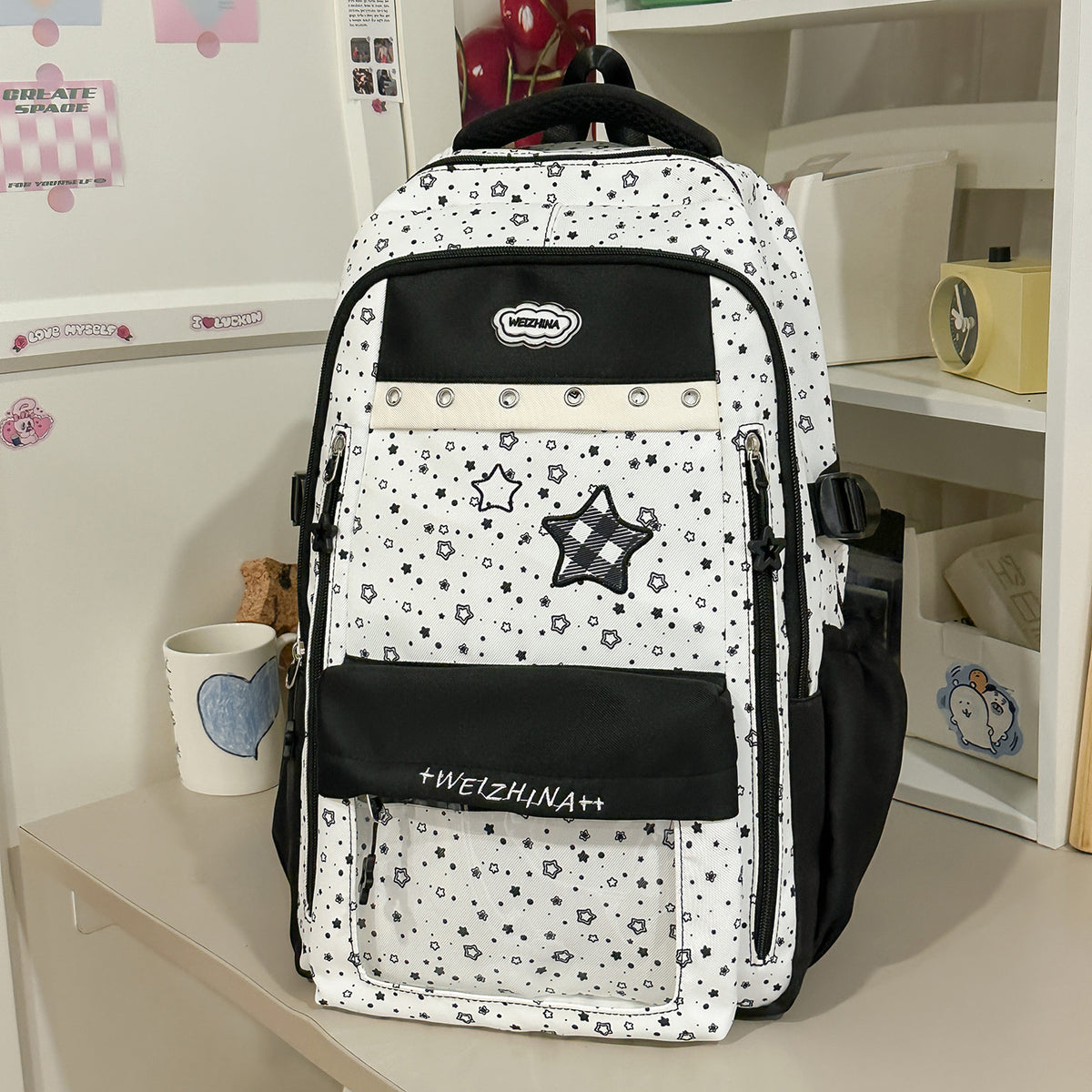 Transparente Taschen-Rucksack Brehn