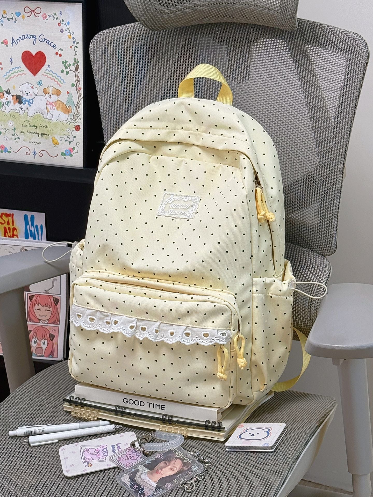Dekorativer Schulrucksack