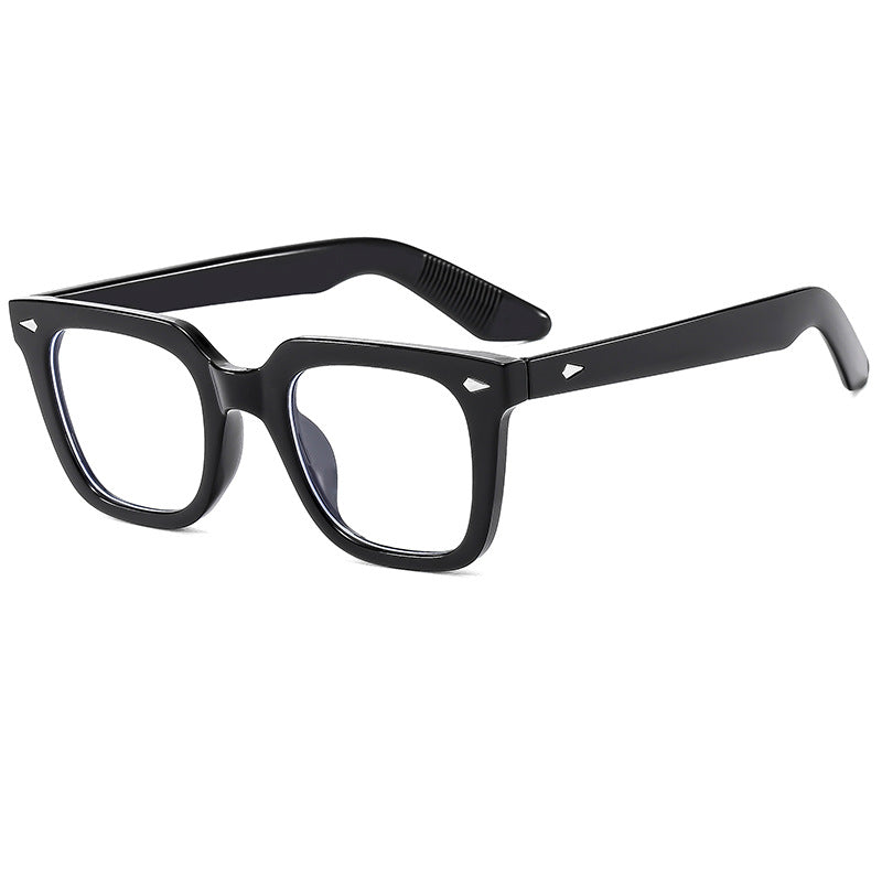 Damen modische Brille mit oversized, transparentem Rahmen Brehn
