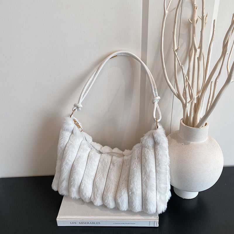 WoPlush Textur Abendtasche Brehn
