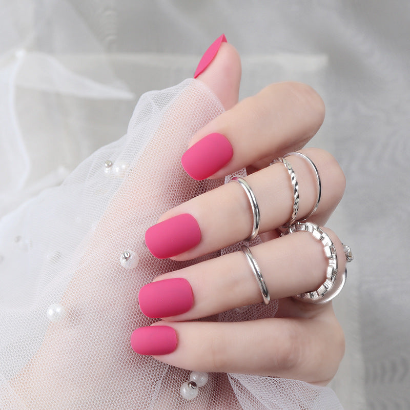 Matte Press-On Nagelset Brehn