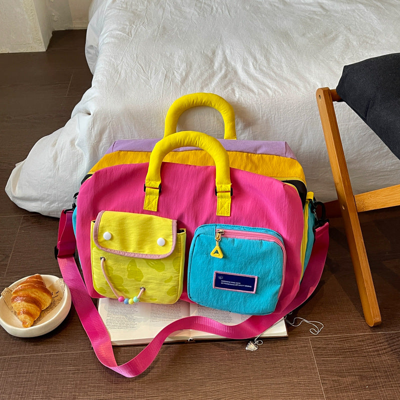 Buntes Mehrfach-Taschen Reise Duffle Bag Brehn