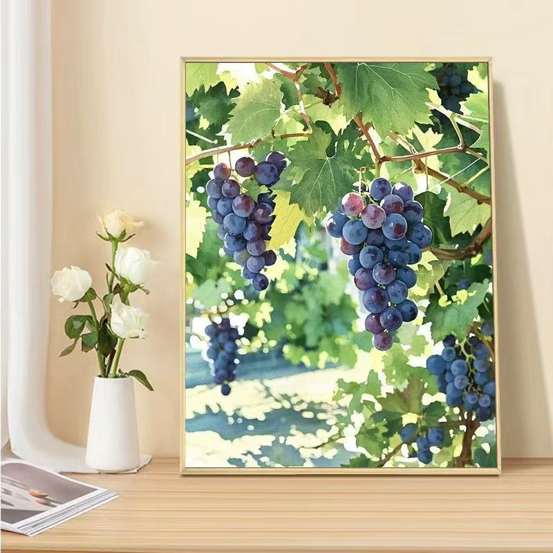 Dekorative Obstillustration Wandkunst Brehn