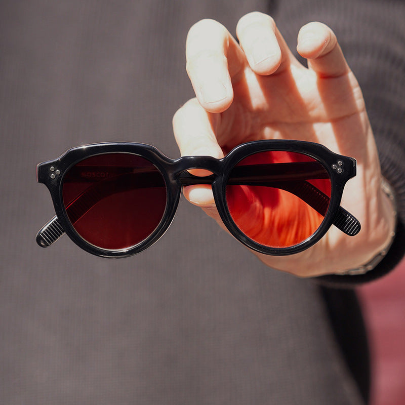 Damen stilvolle runde Brille Brehn