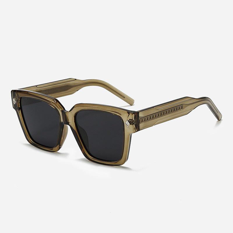 Damen Oversized Designer-Sonnenbrille mit stilvollem Rahmen und schützendem UV-Filter Brehn