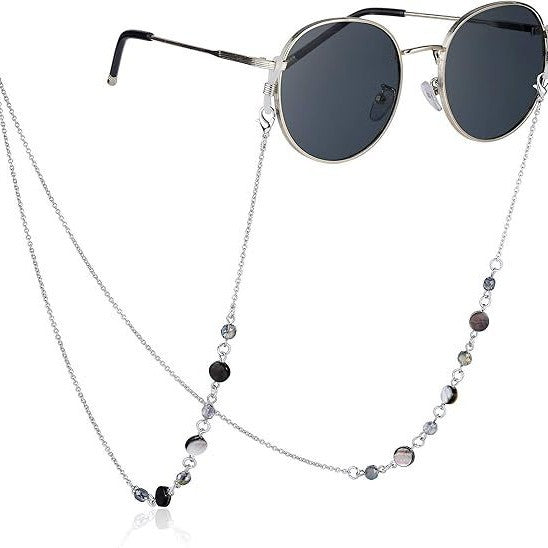 Elegante Perlen Brillen Kette Brehn