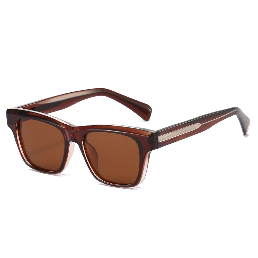 Damen stylische Sonnenbrille im klassischen Rechteckdesign Brehn