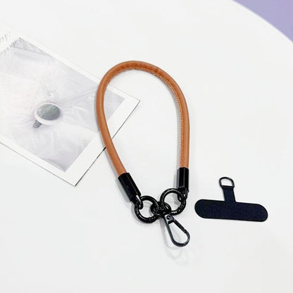 Eleganter Leder Schlüsselanhänger Halter Brehn