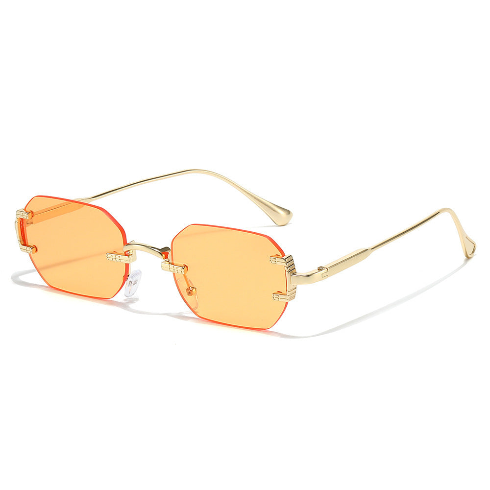 Damen modische Sonnenbrille im eleganten geometrischen Stil Brehn