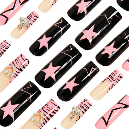 Künstlerisches Stiletto Nagelkunstset Brehn