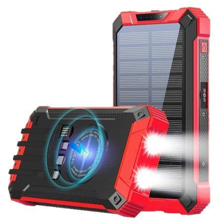 Solarbetriebene Powerbank Brehn