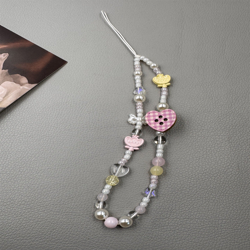 Dekorativer Perlencharms-Handylanyard Brehn 1790135299