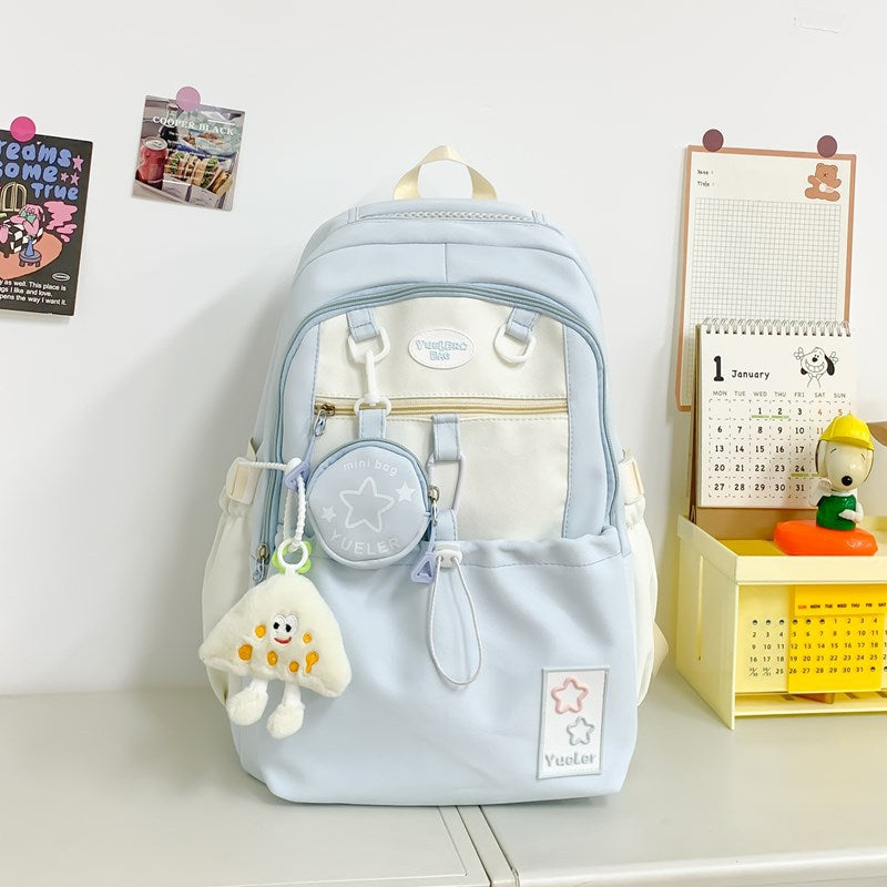 Mehrere Fächer Verspielter Schulrucksack