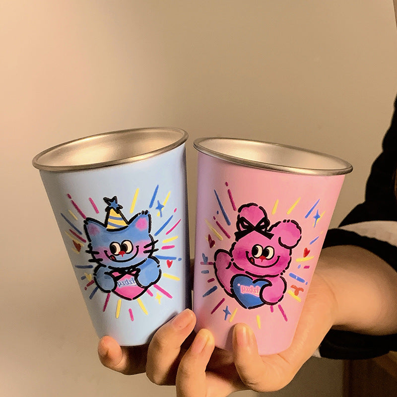 Isolierbecher mit Fröhlichem Bärenmotiv Brehn