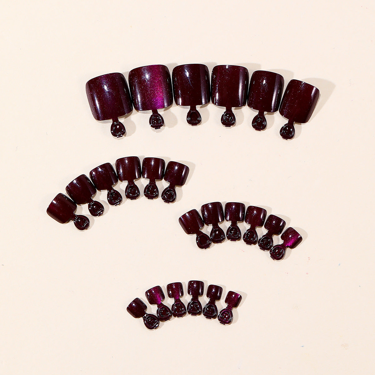 Glossy Gel Fußnagellack Set Brehn