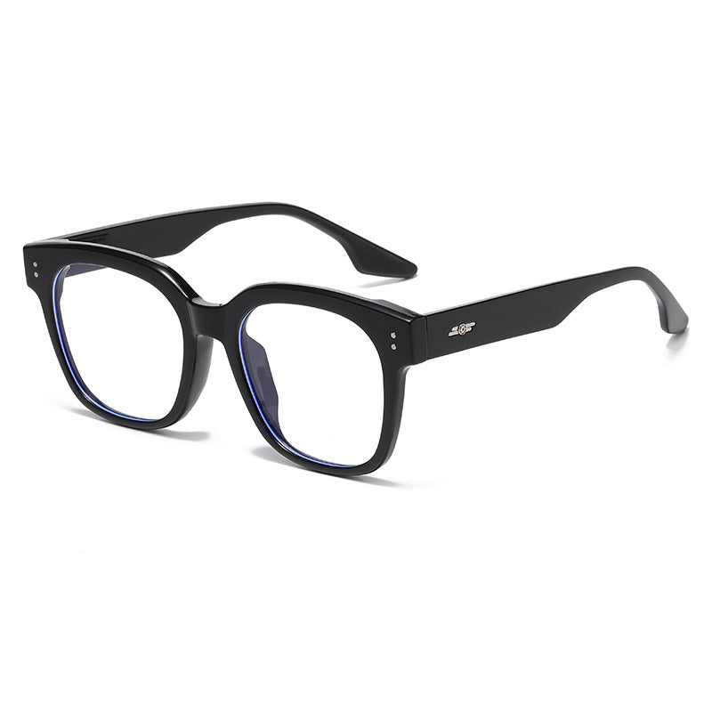 Übergroße geometrische Rahmenbrille