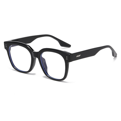 Übergroße geometrische Rahmenbrille
