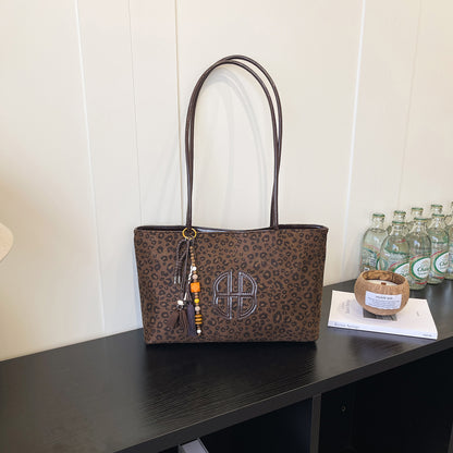 Leopardenmuster Handtasche