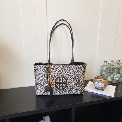 Leopardenmuster Handtasche