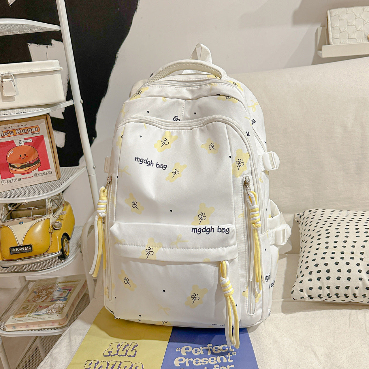 Stylischer Rucksack mit Süßem Tiermotiv Brehn
