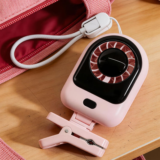 Damen Tragbare Mini-Luftkühler mit Digitalanzeige Brehn