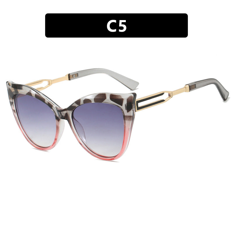 Damen cat-eye Brille mit elegantem Metallrahmen Brehn