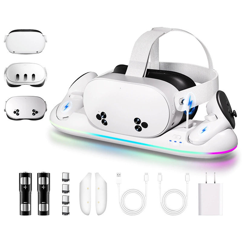 VR-Headset Ständer mit Praktischen Aufbewahrungsfächern Brehn