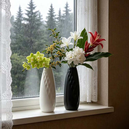 Geometrische Texturierte Dekorative Blumenvase Brehn