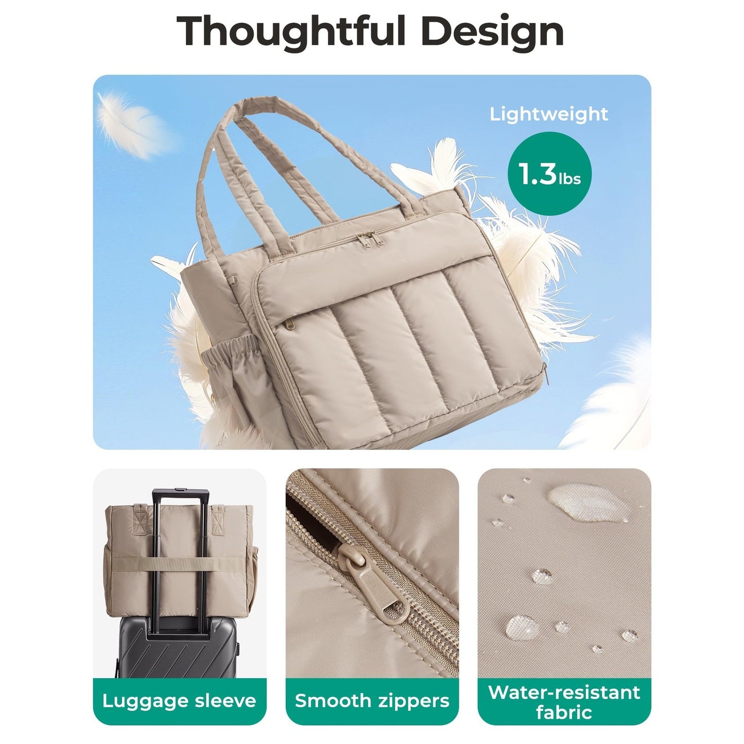 Isolierte Lunch-Tasche mit Praktischem Fächersystem Brehn