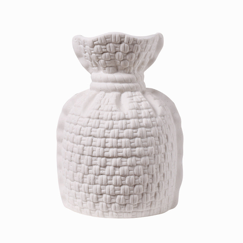 Geflochtene Textur Keramikvase Brehn