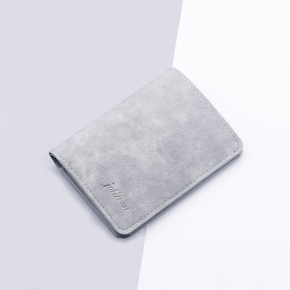 Schlanker minimalistischer Leder-Kartenhalter