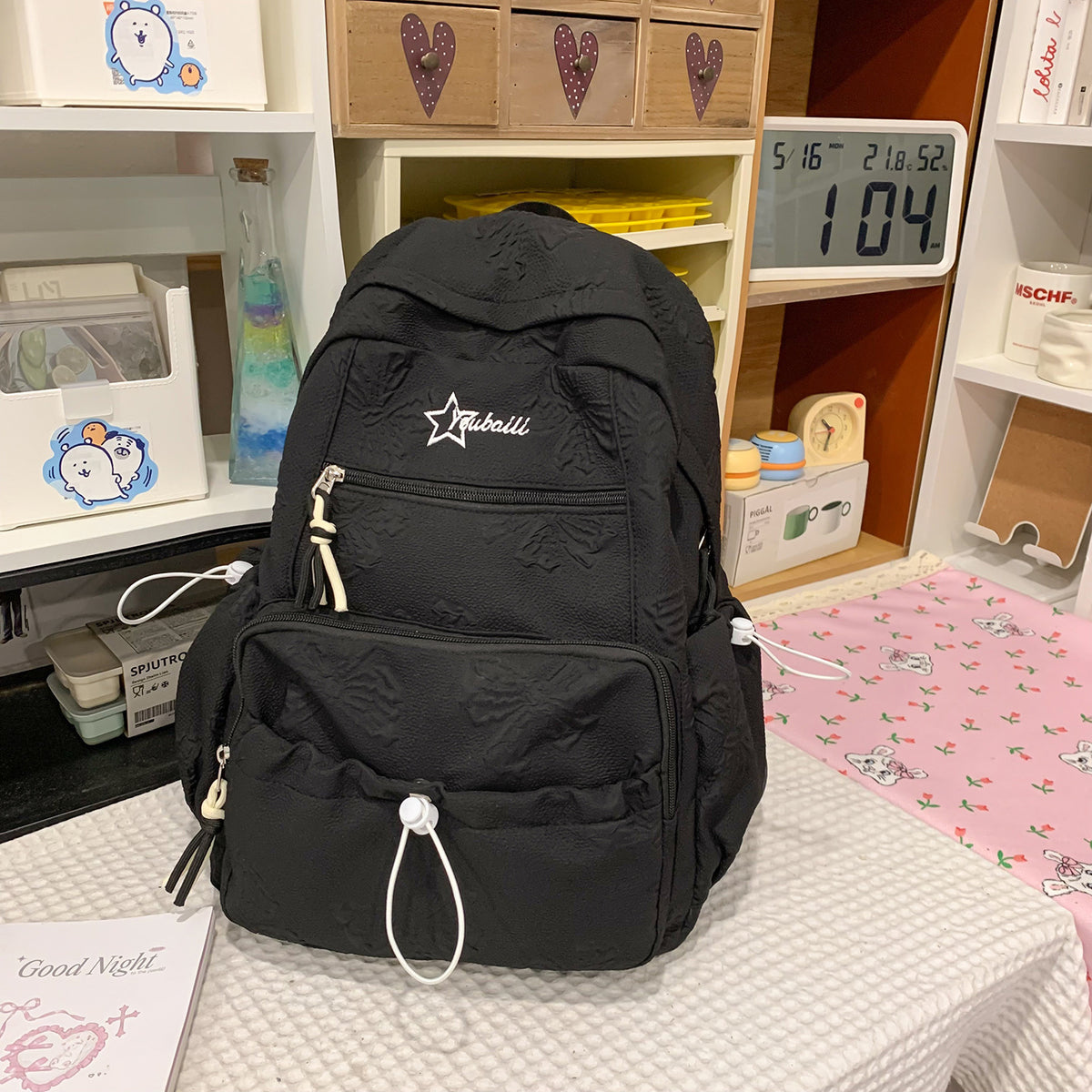 Stylische Texturierte Rucksack Brehn