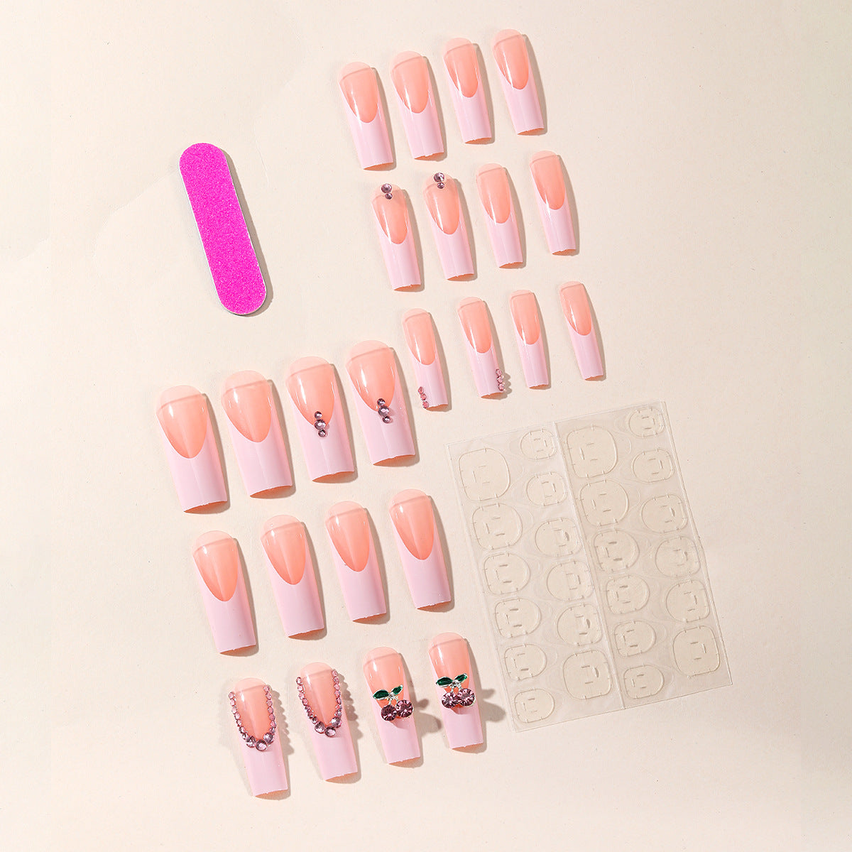 Dekorative 3D Acryl Nagelerweiterungen Brehn