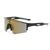 Unisex nan sportliche polarisierende Fahrrad-Sonnenbrille mit einteiligem Visier und rutschfesten Bügeln Brehn