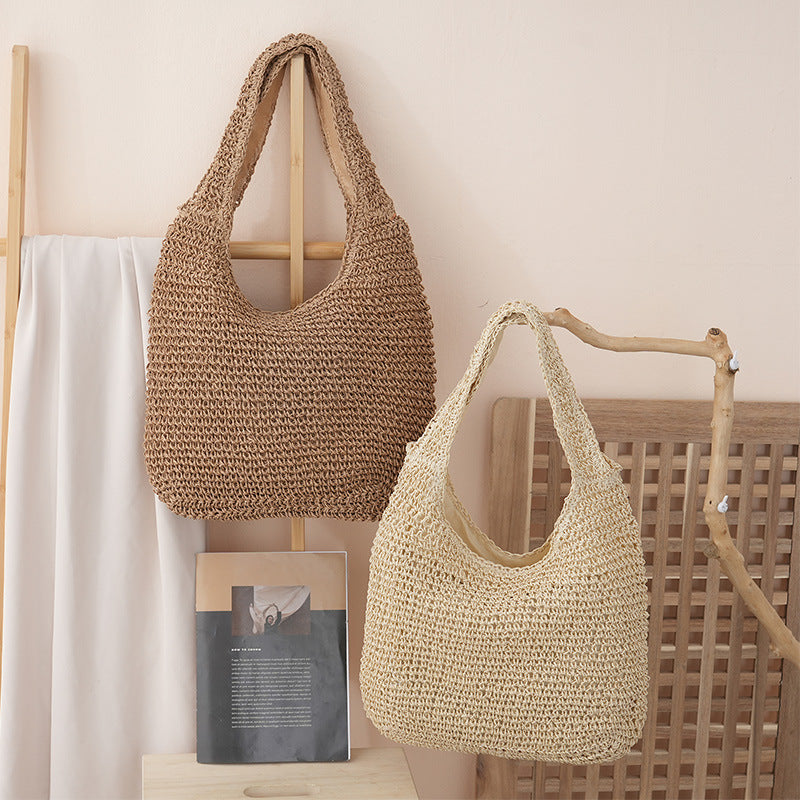 Handgefertigte Basttasche Brehn